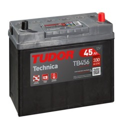Batería de coche TUDOR Technica. 45Ah-300EN-Modelo TB455