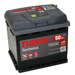 Batería de coche TUDOR Technica. 44Ah-420EN-Modelo TB442