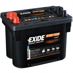 Batería para CARAVANAS Y NAUTICA. Éxide Dual 142Ah- ER650