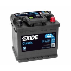 Batería de coche TUDOR STANDARD. 44Ah-360EN-Modelo TC440