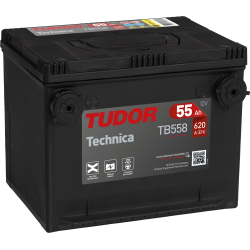 Batería de coche TUDOR Technica. 60Ah-640EN-Modelo TB608