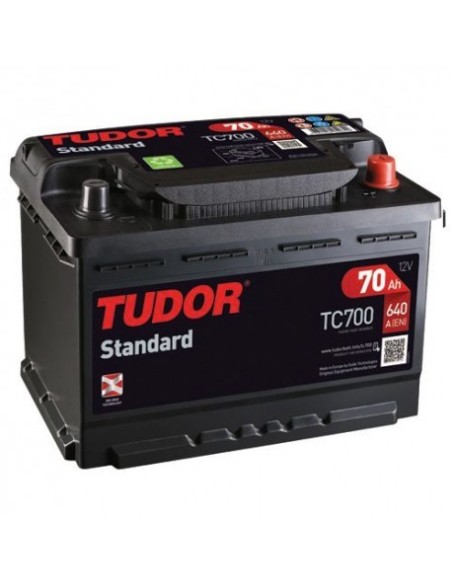 Batería TUDOR 70Ah-640EN-Modelo TC700