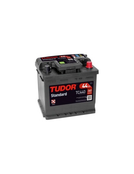 Batería TUDOR STANDARD . 44Ah-360EN-Modelo TC440